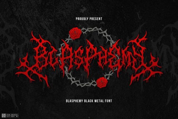 Blasphemy: The Dark Typeface That Transformed My Brand