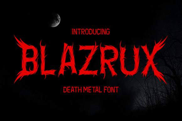 Blazrux: The Ultimate Blackletter Typeface for Bold Web Design