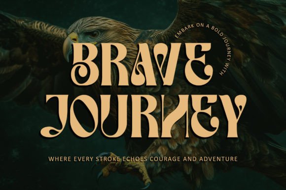 Brave Journey: The Serif Typeface That Elevates Campaign Clarity