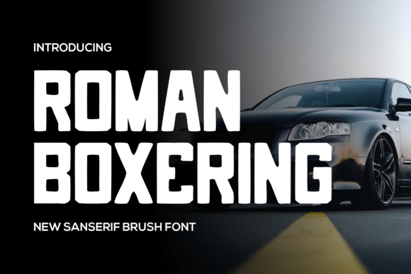 Bring Your Brand to Life with Roman Boxering Font