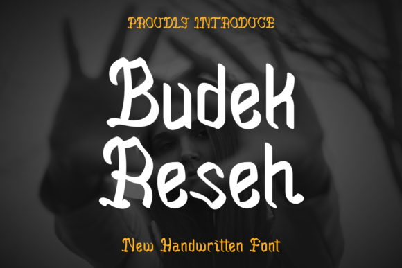 Budek Reseh: The Bold Typeface for Handmade Product Labels