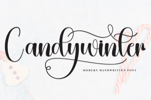 Candywinter: The Bold Script Font for Scroll-Stopping Campaigns