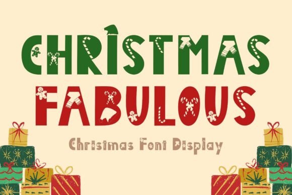 Christmas Fabulous: The Premium Font for Festive Campaigns
