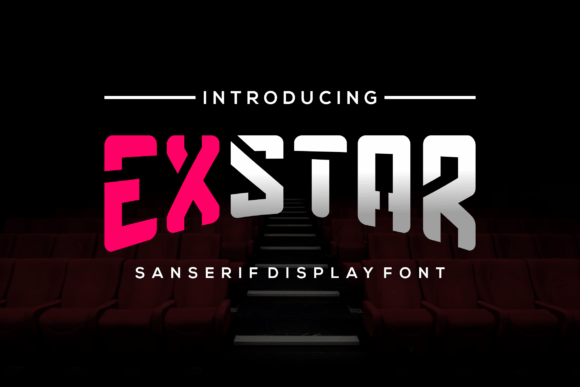 Exstar: The Bold Sans Serif Font for Modern Brand Identity