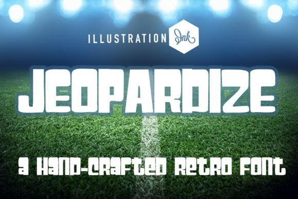 Jeopardize: A Bold Sans Serif Typeface for Modern Editorial Design