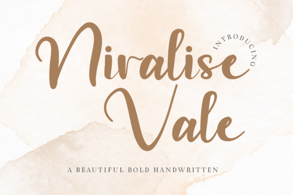 Niralise Vale: The Elegant Script Font for Modern Web Design