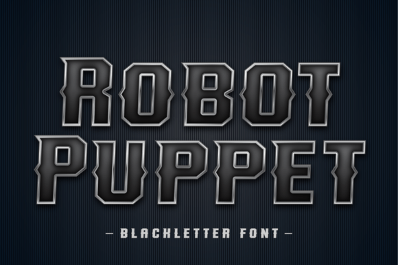 Robot Puppet: The Bold Typeface for Standout Business Branding