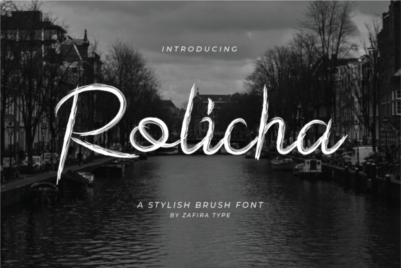 Rolicha: A Vivacious Script Typeface for Digital Branding