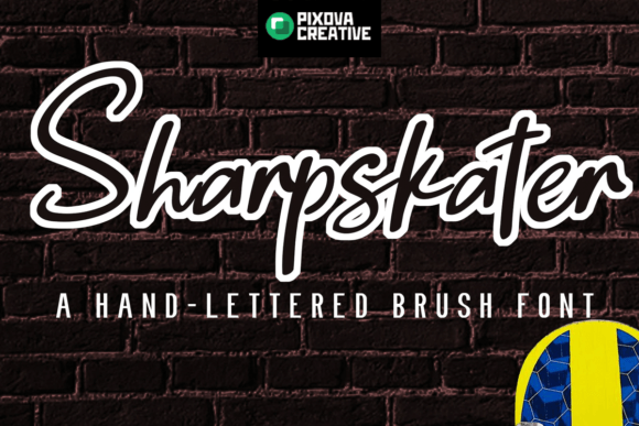 Sharpskater: A Hand-Crafted Typeface for Editorial Storytelling