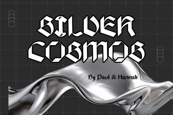 Silver Cosmos: A Bold Blackletter Typeface for Editorial Design