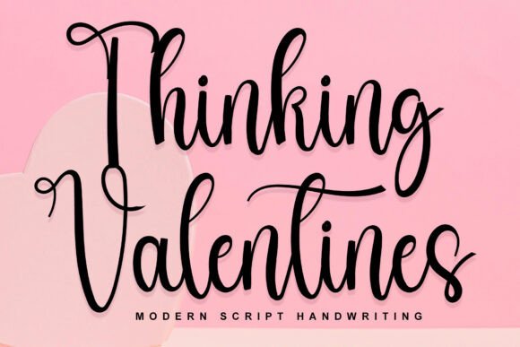 Thinking Valentines: A Bold Typeface for High-Impact Campaigns