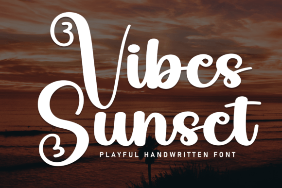 Vibes Sunset: The Handwritten Typeface That Brings Life to Editorial Layouts
