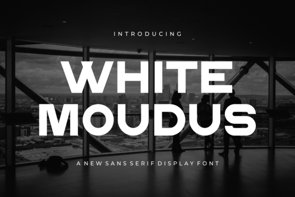 White Moudus: The Bold Sans Serif Font for Handmade Brands