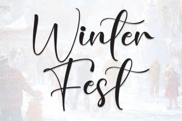 Winter Fest: The Handwritten Typeface for Cozy Digital Experiences